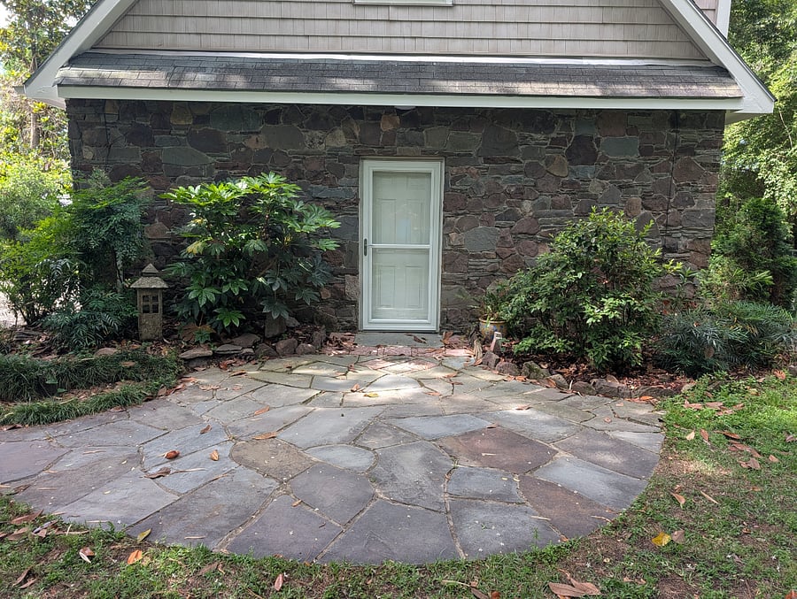 Side entrance