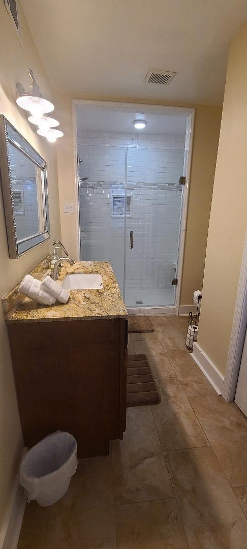 Master Bath with walk-in shower