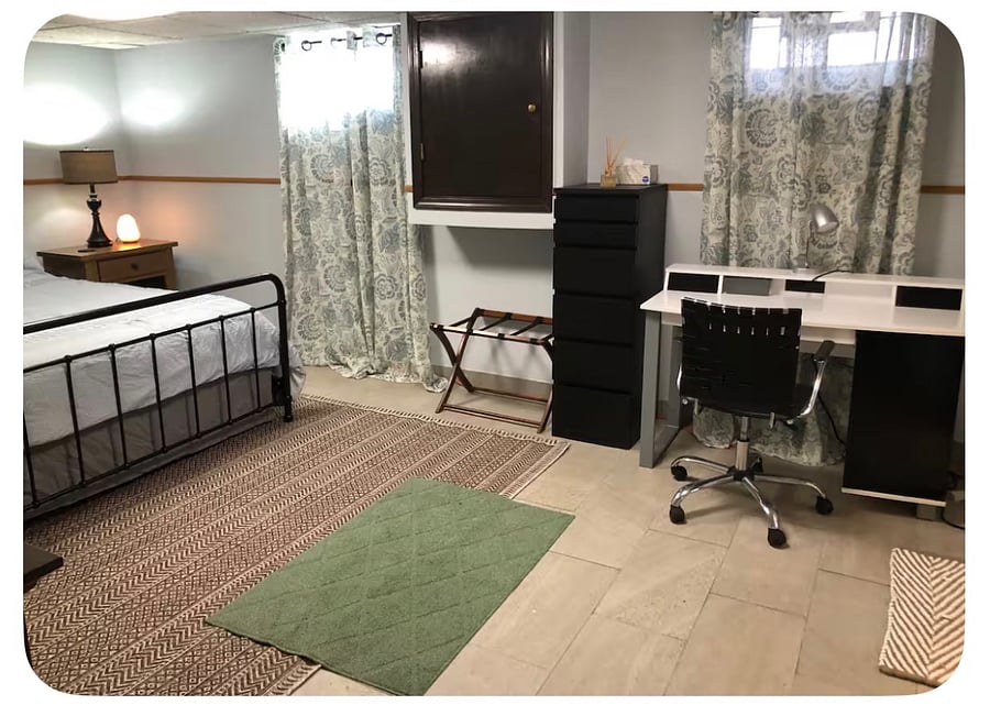 Desk area