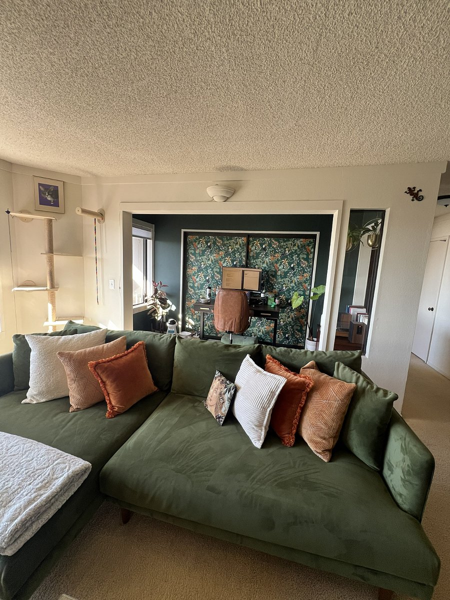 Lounge room and office