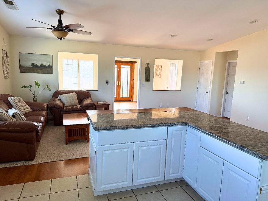 Kichen and Family Room
