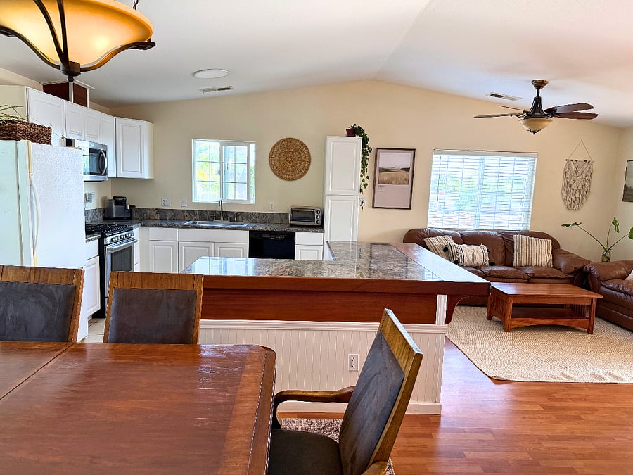 Open living concept