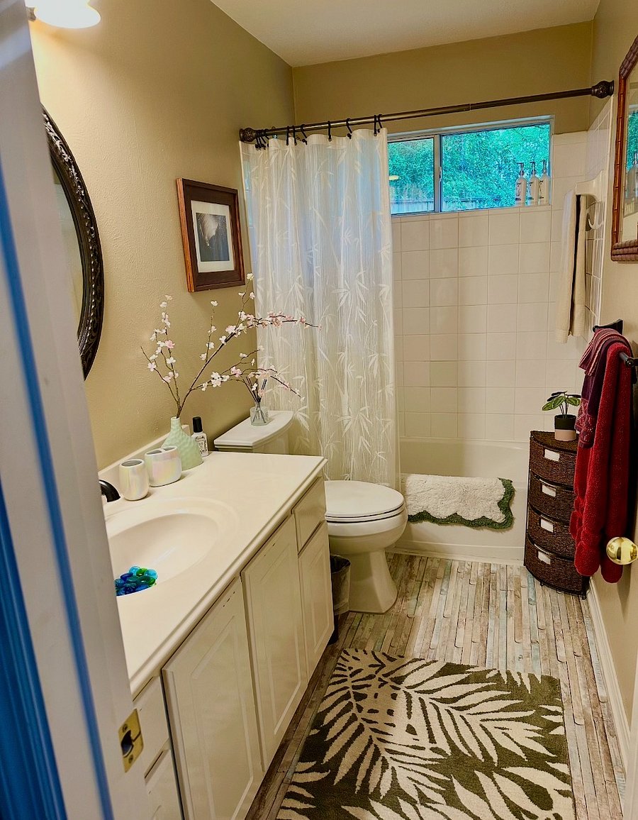 Private bathroom.