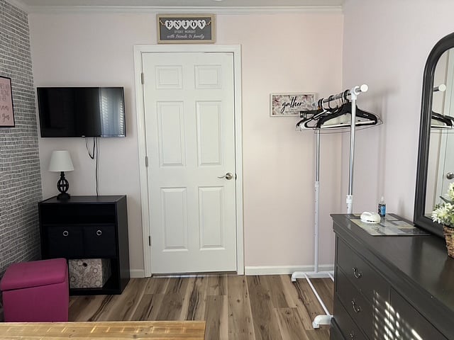 Bedroom 3, TV Side and Bathroom Access