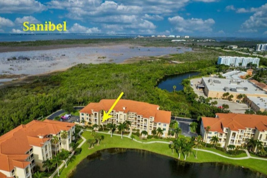 Location of the unit. You can see how close we are to Sanibel and the gulf