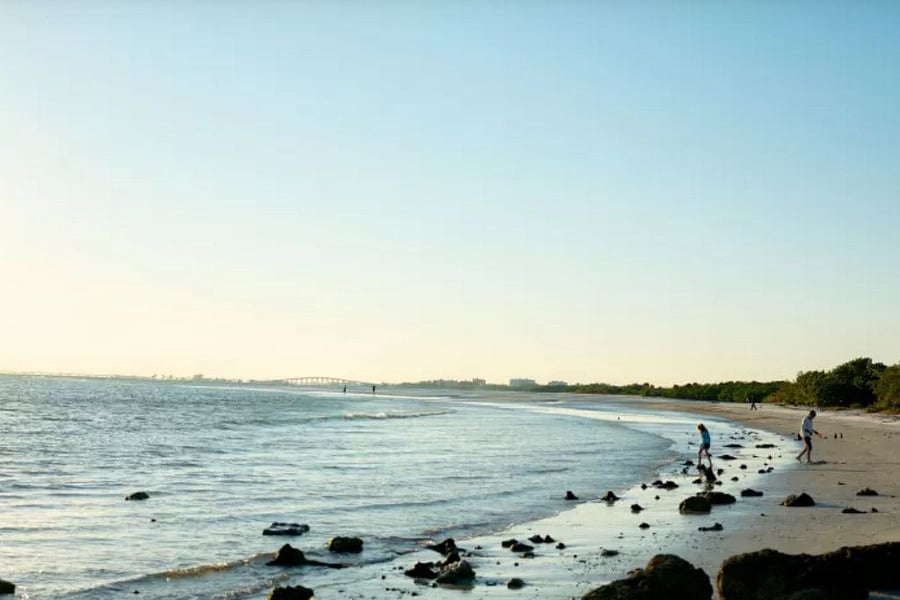 Bunch Beach is at the end of our road- a short 1 mile walk or bike