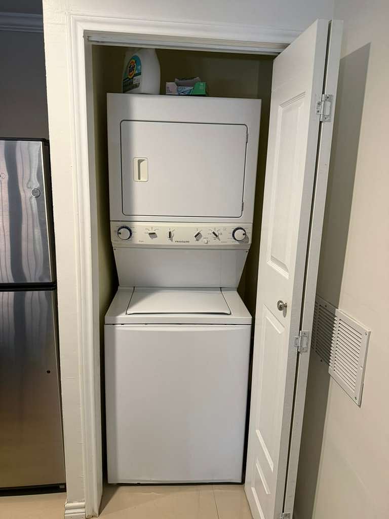 Indoor Laundry Space