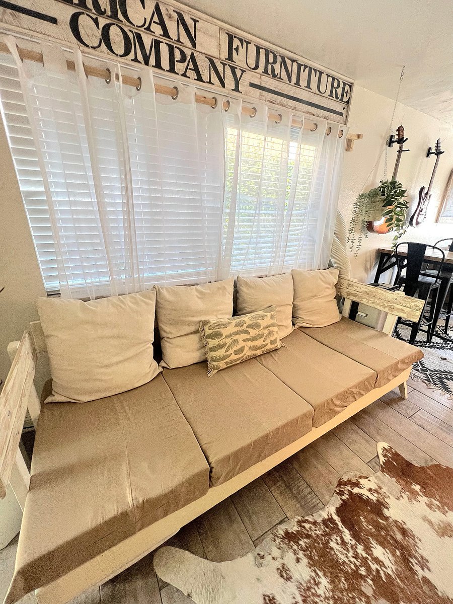Couch in the living area