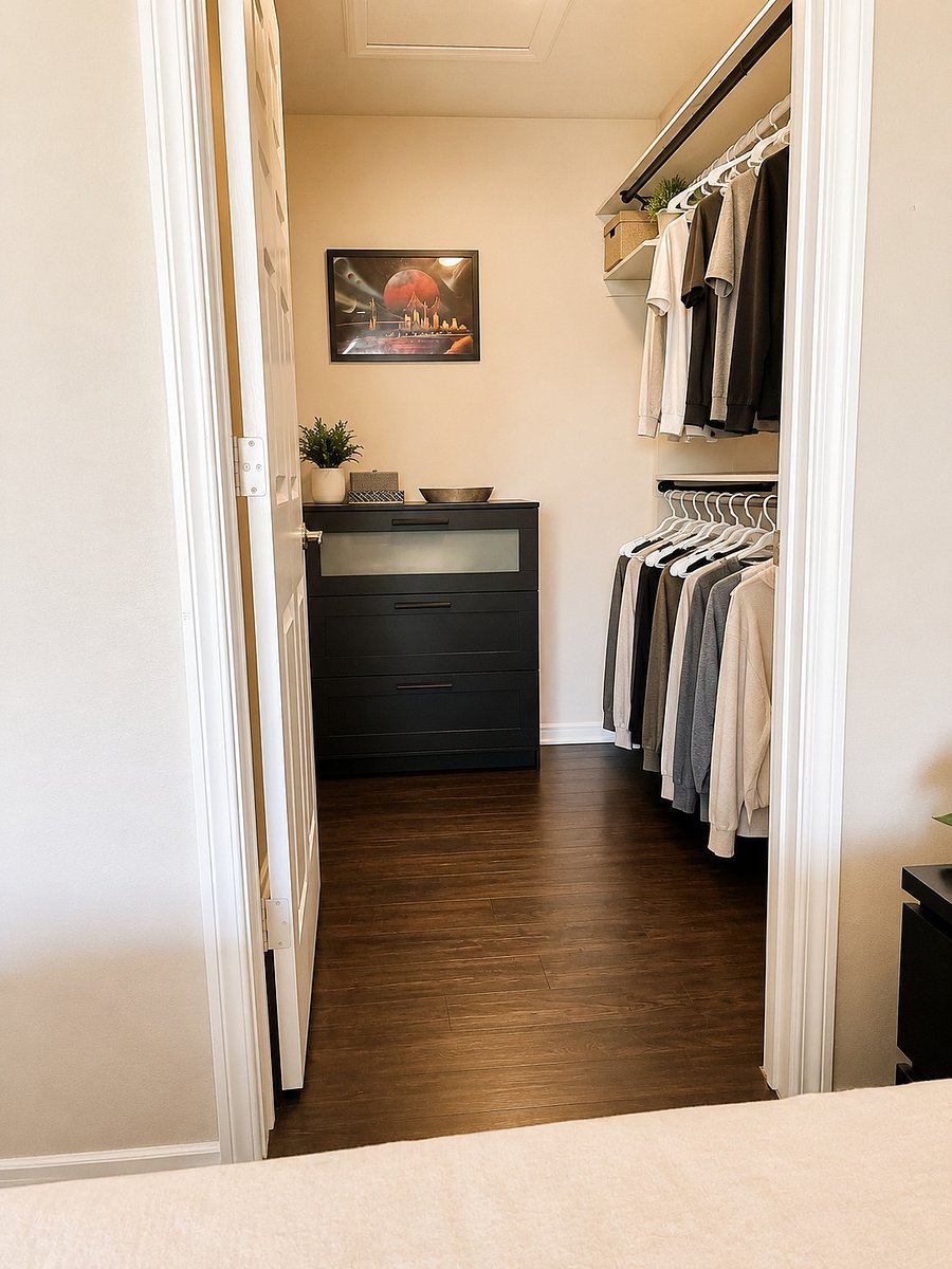 Master bedroom Walk-In Closet