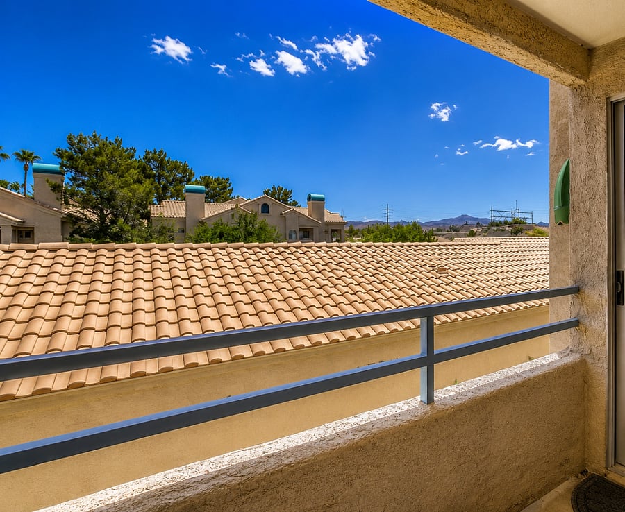 Private Balcony with Mountain Views