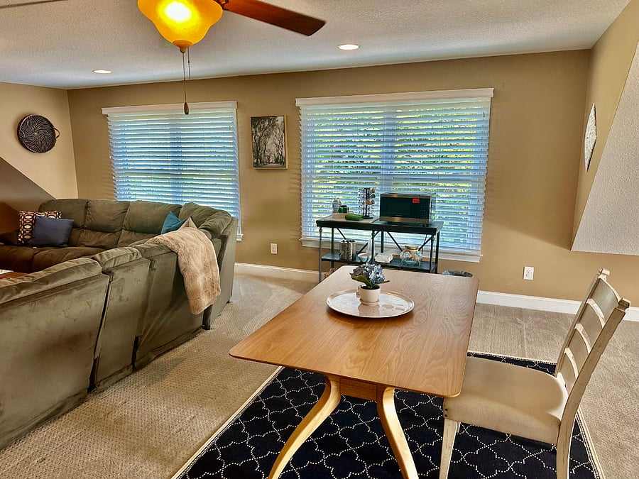 Big table for dining or as study space