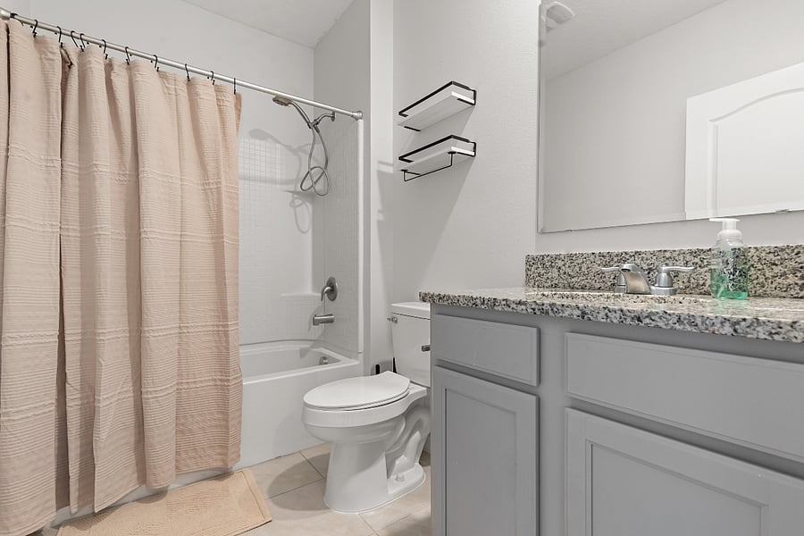 Second bathroom