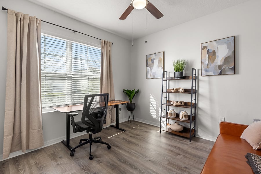 dedicated office/flex space