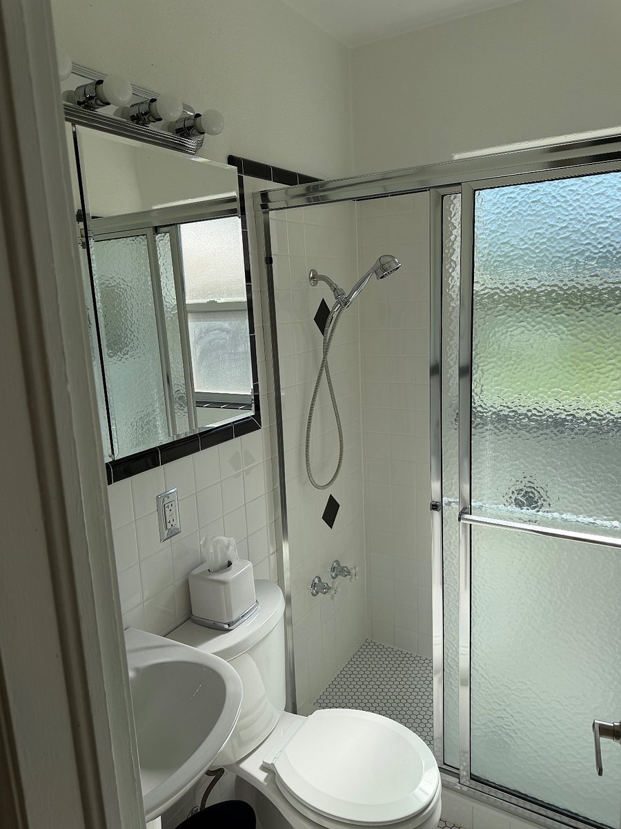 Bathroom, walk-in shower