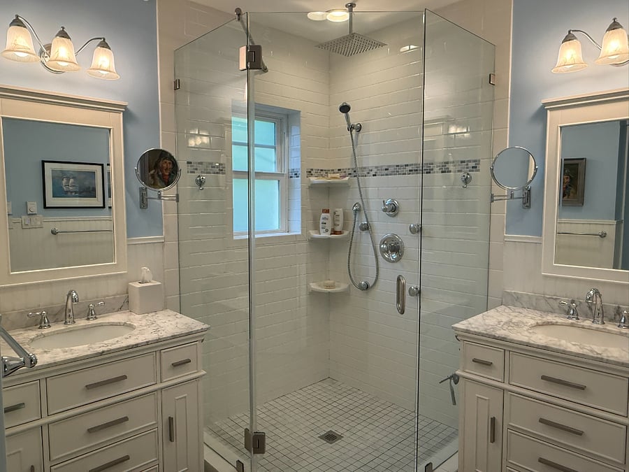 Master Bath - Rainfall and Spa Shower