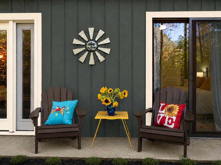 Guest patio