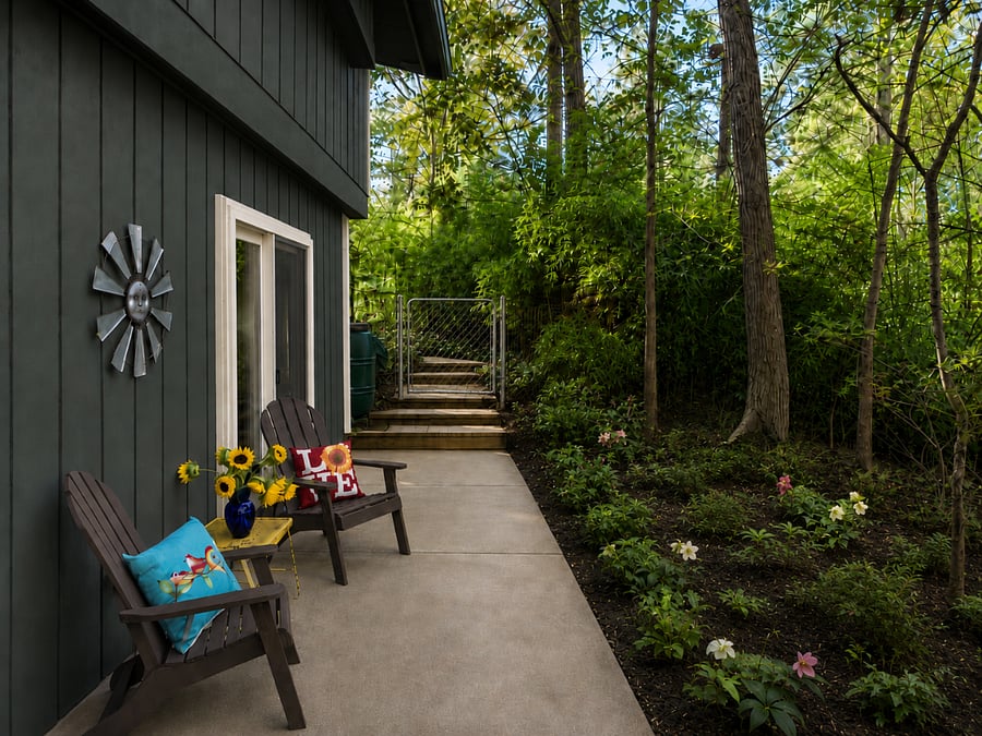 Guest patio