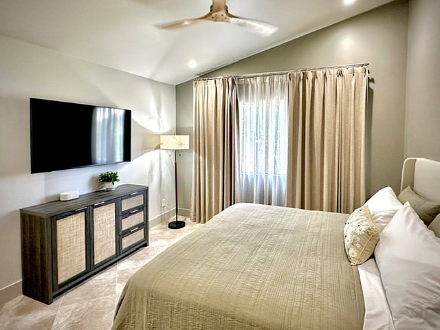 Primary Bedroom king size bed
