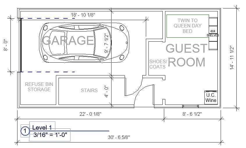 LEVEL 1/GROUND PLAN
