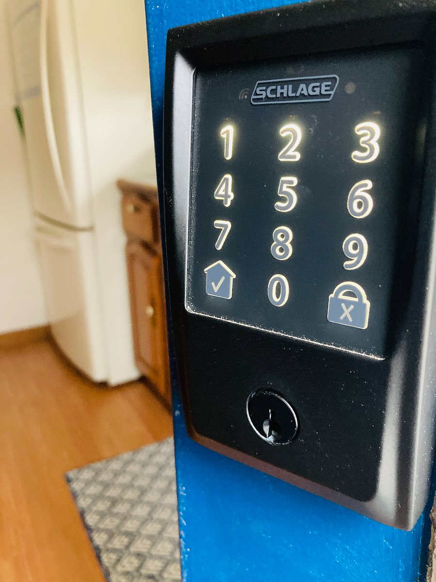 All main entrances are equipped with smart locks + ring cameras for tenant use. Individual bedrooms are equipped with lock/key.