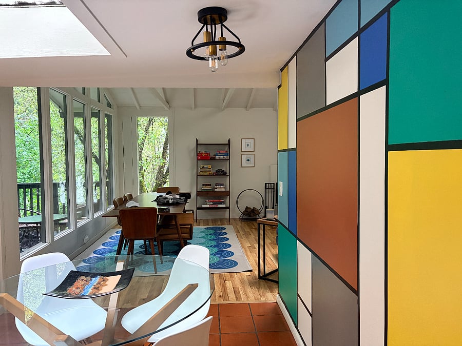 Kitchen Table to Dining Room