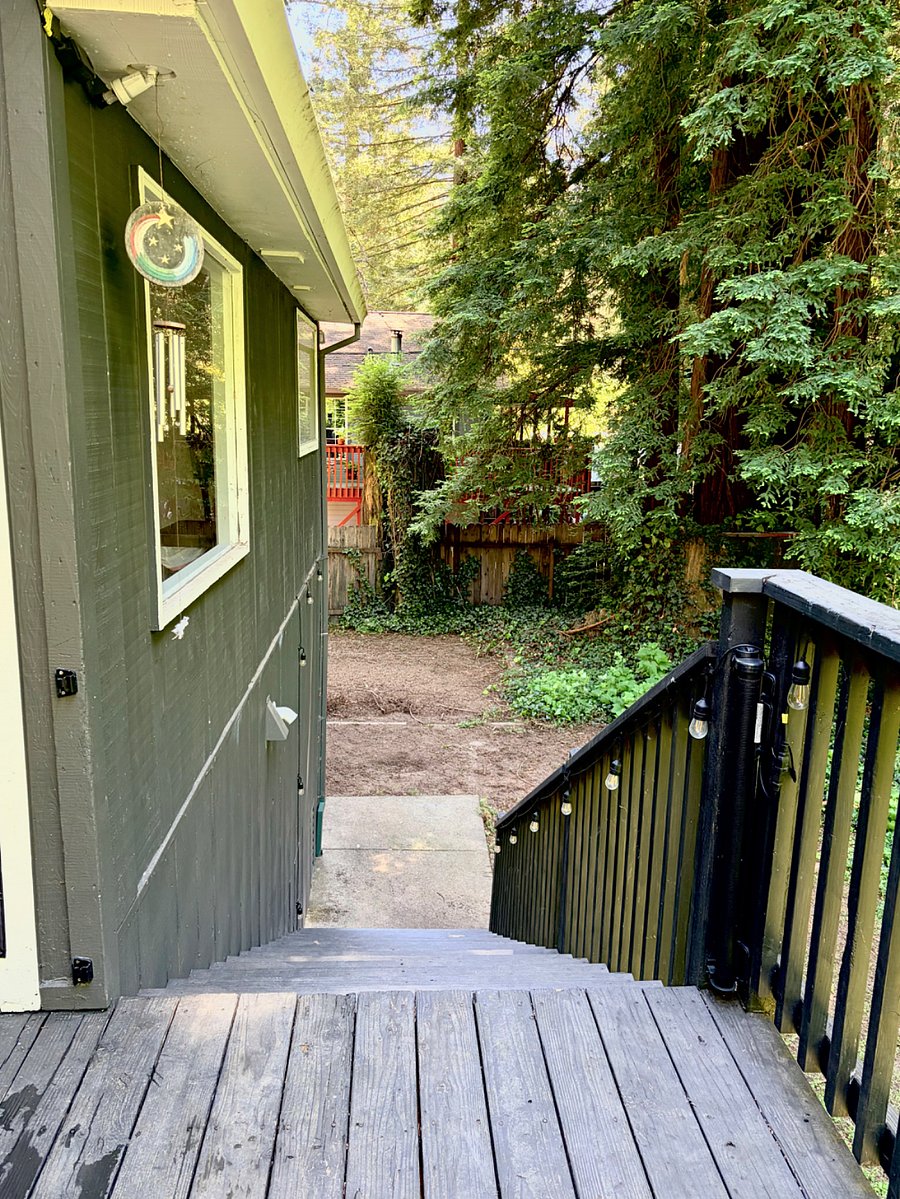 Back Stairwell to Laundry and Yard Access