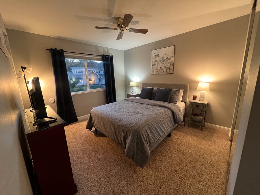 Second available room. Queen Bed