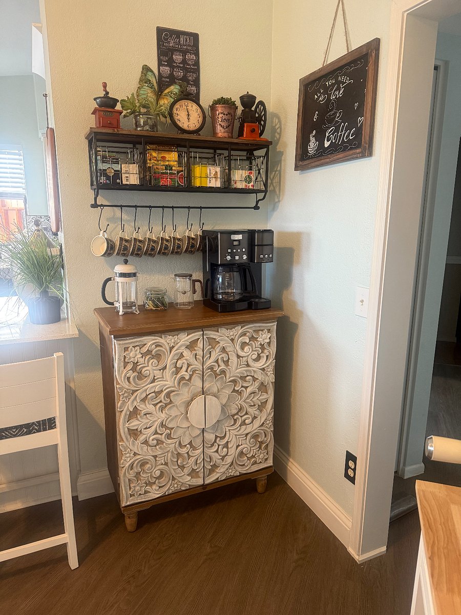 coffee station. Enjoy espresso, drip, KCups or French press.