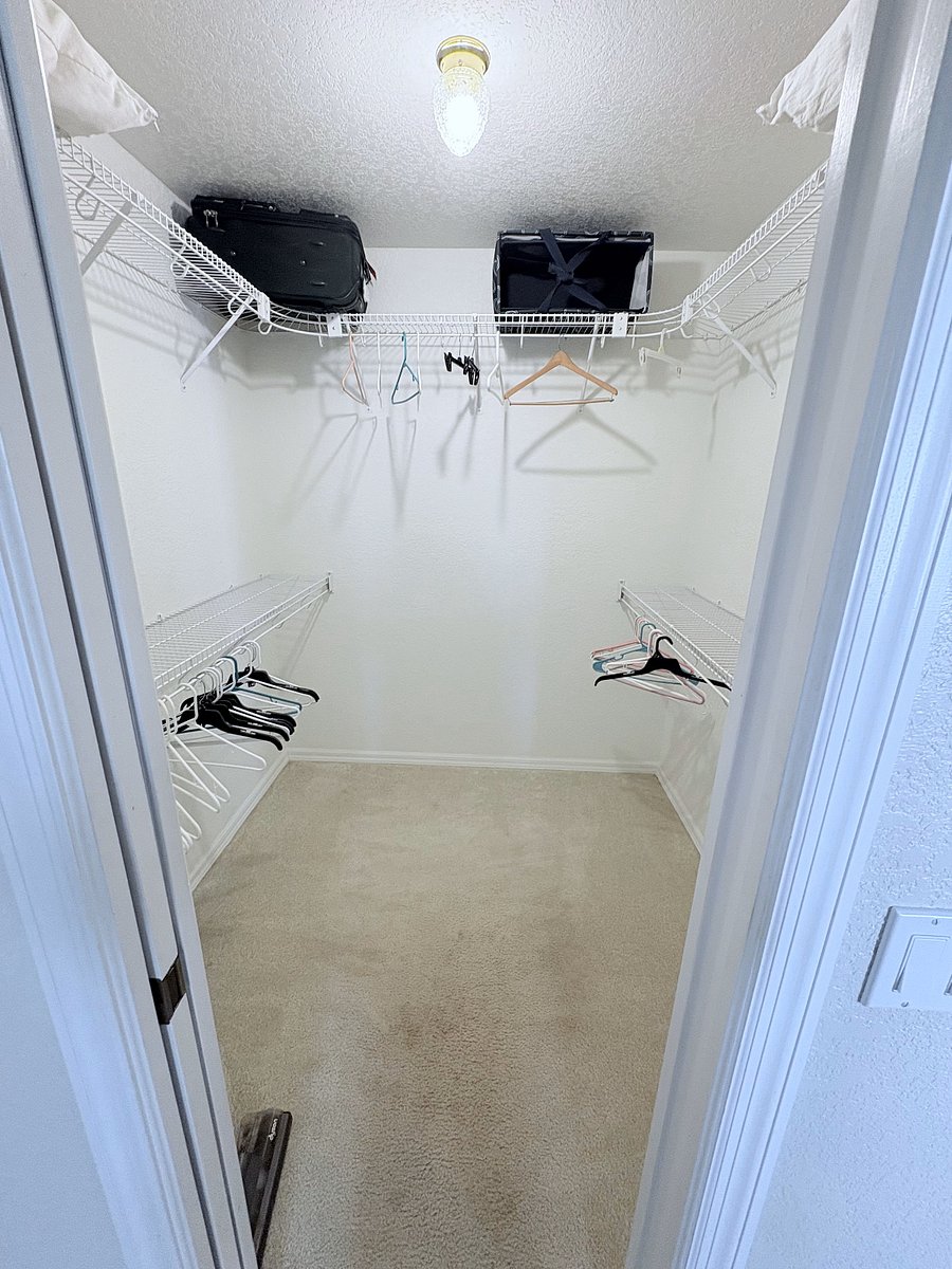 Master Walk-in Closet
