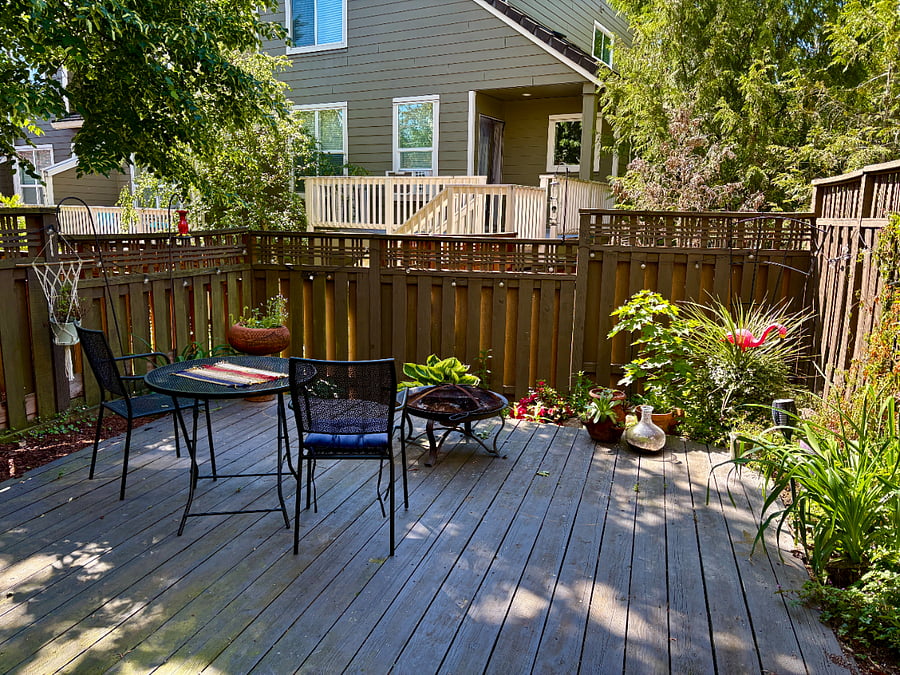 This is your patio!