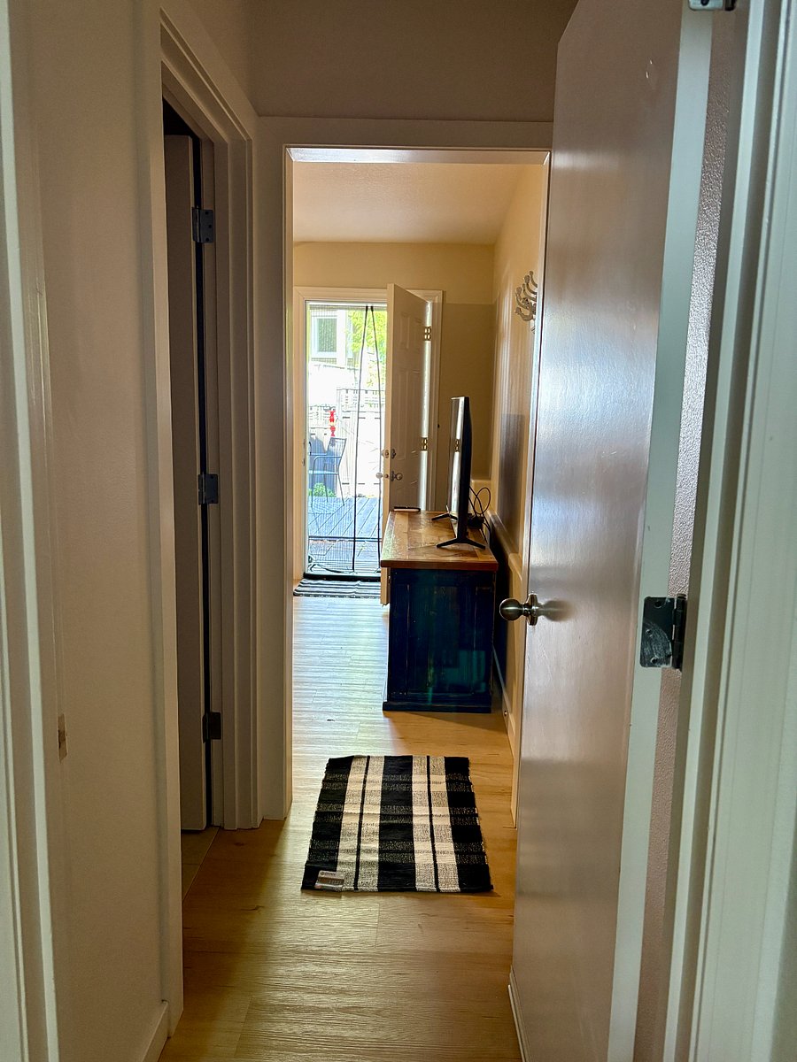 This is the entrance to your room!