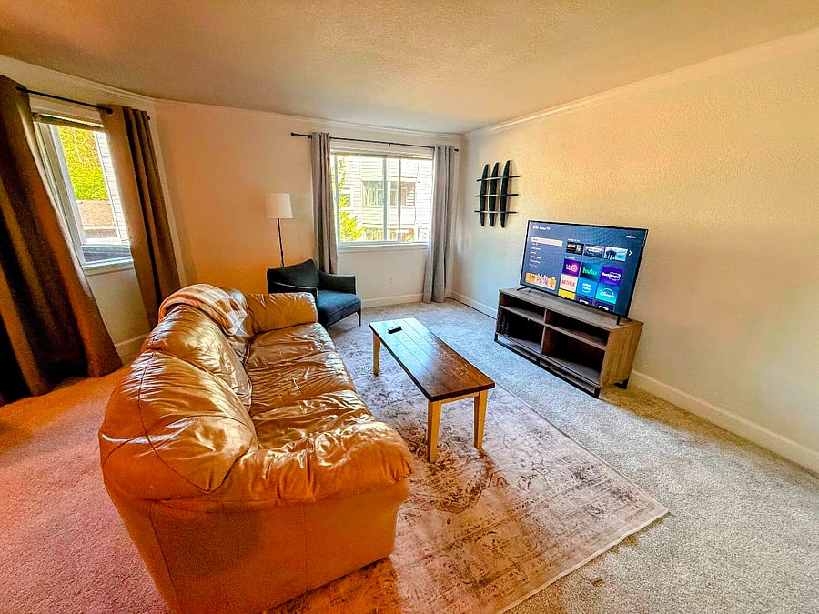 Living room with Smart TV