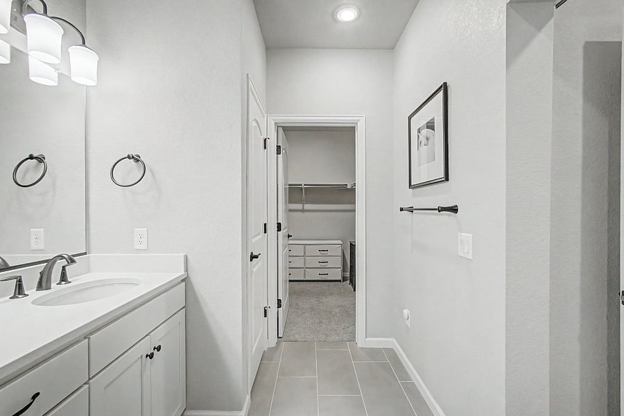 Master Bath and Closet
