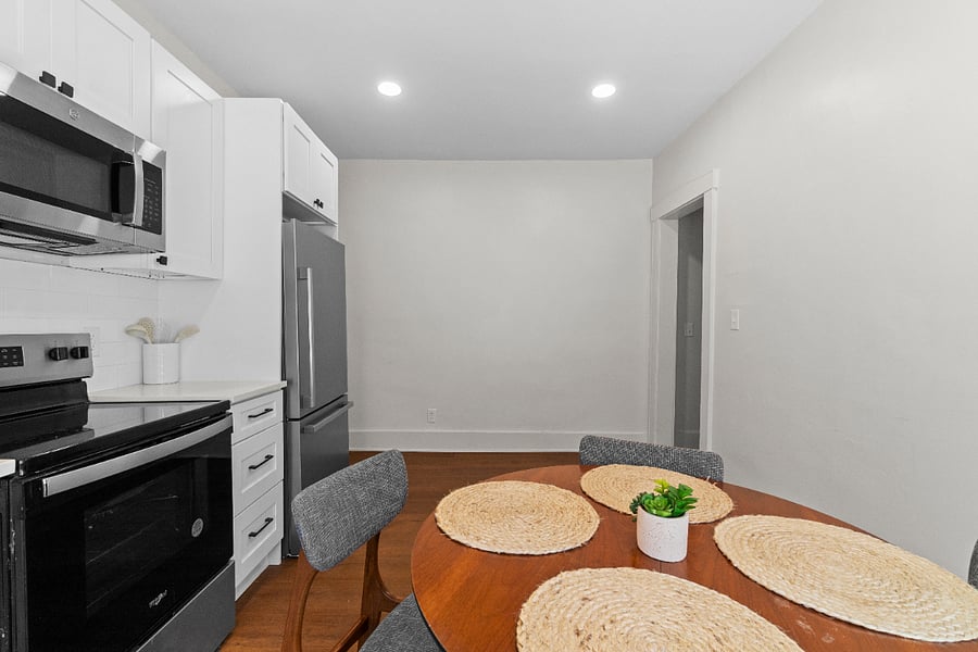 Fully equipped kitchen