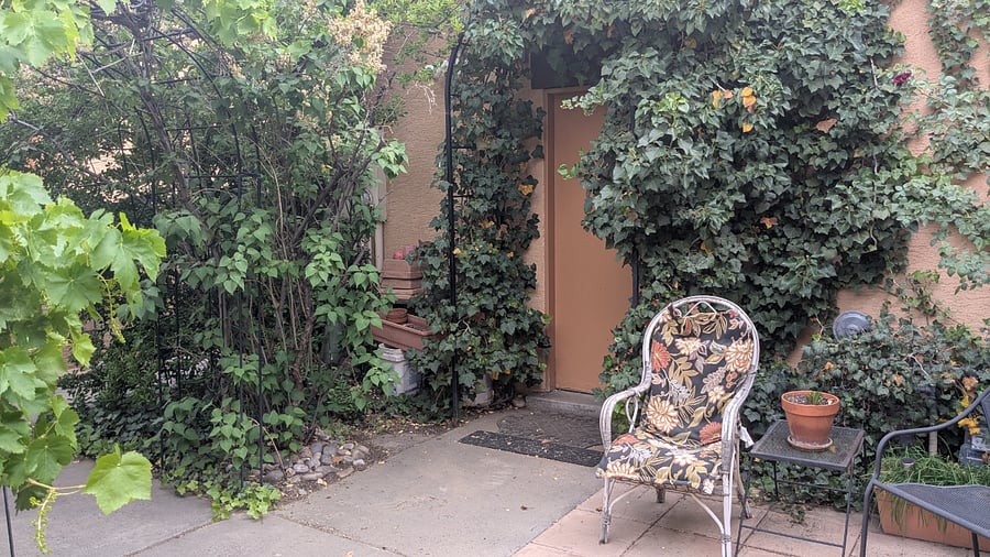 Front courtyard