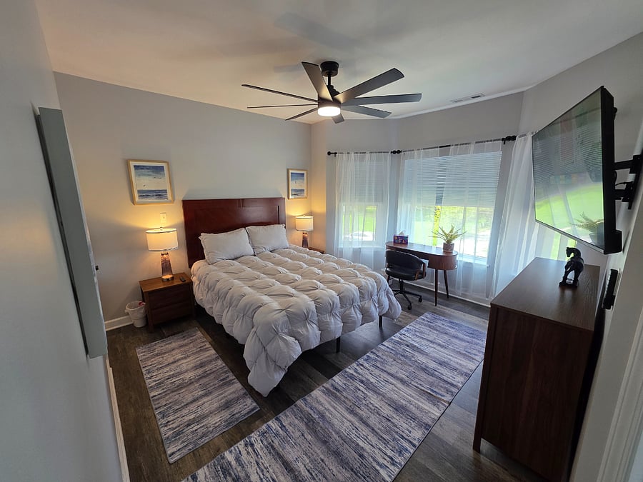Master bedroom. 