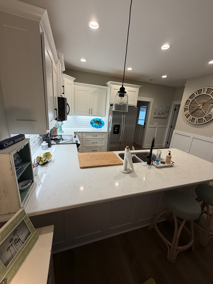 Fully stocked kitchen