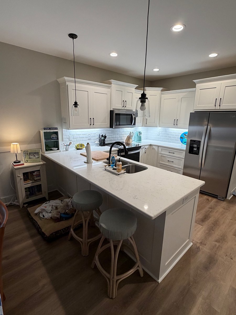 Fully stocked kitchen