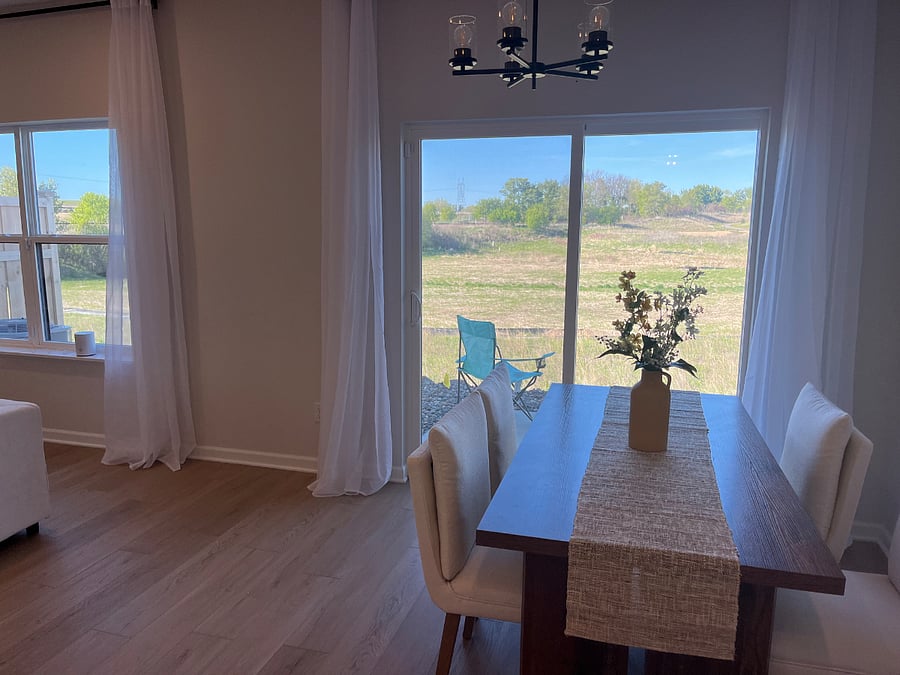 Kitchen dining table!
