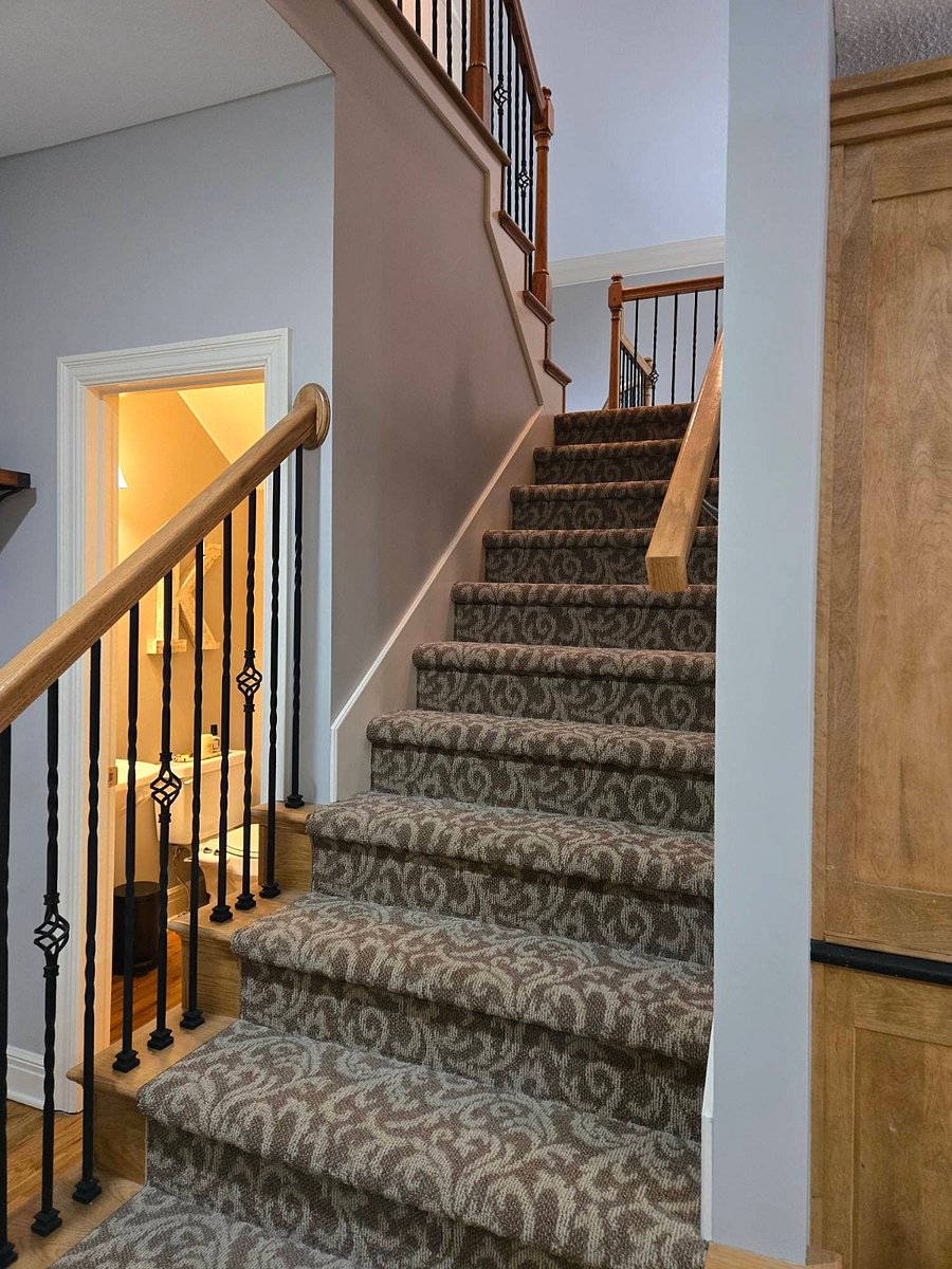 2nd set of stairs from the Kitchen