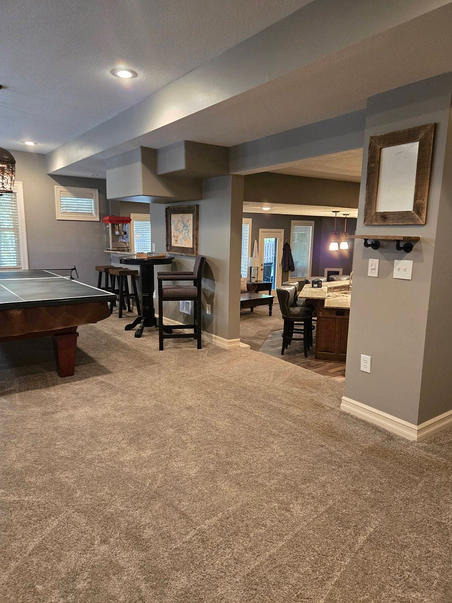 Recreation / game room - pool table, ping pong table, arcade console, skee-ball and dart machine