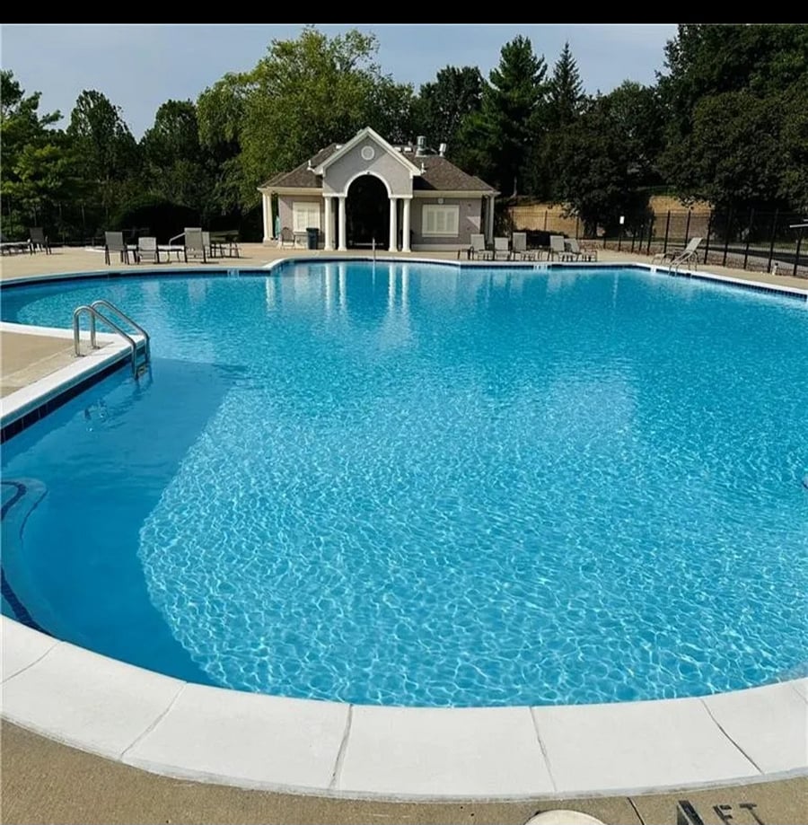Neighborhood pool right down the street