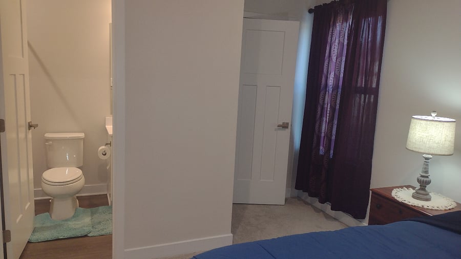 "Private 3rd-Floor En-Suite Bedroom & Attached Bath (Option 2 & 4)"