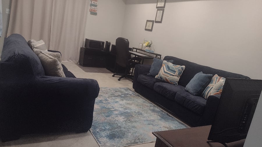 Ground Floor Suite Living/Office/Hospitality area