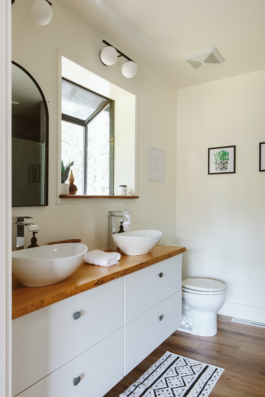 Double Sink in Primary Bathroom on Main Level