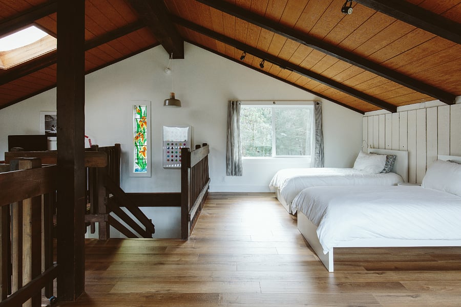 Two Twin Beds in the Loft