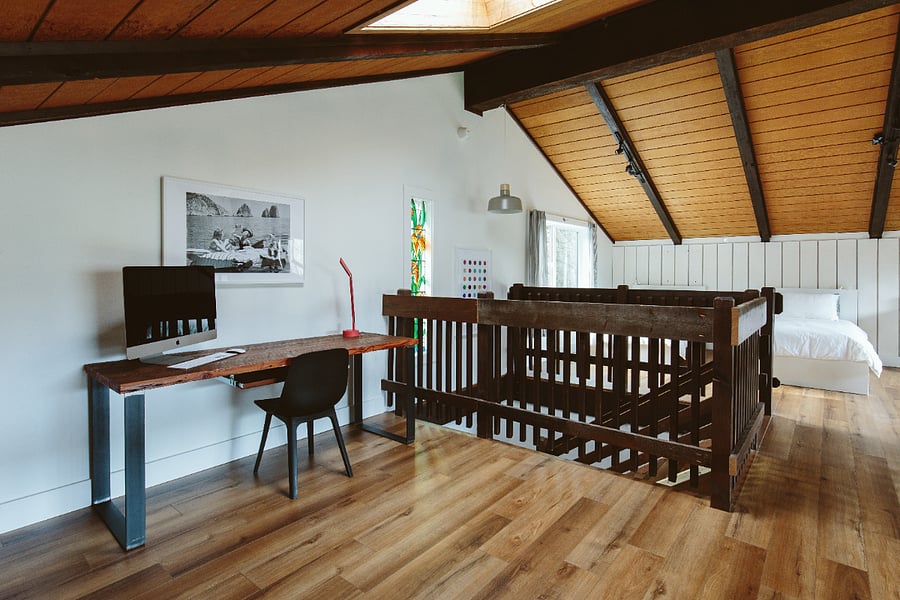 Desk in the Loft