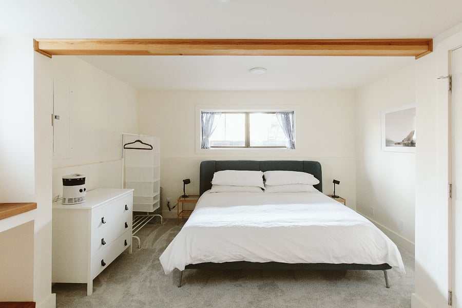King Bed in Lower Level Bedroom 1
