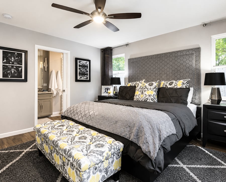 Primary Bedroom - One King Bed