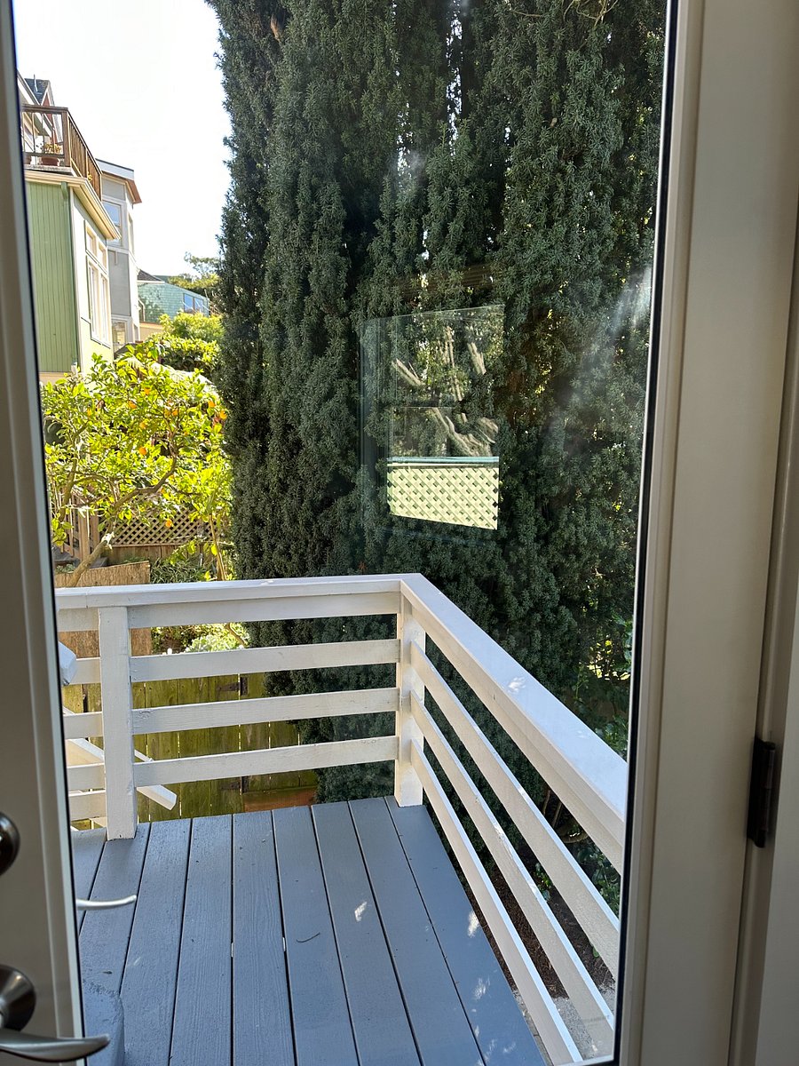 Indoor view of private entrance